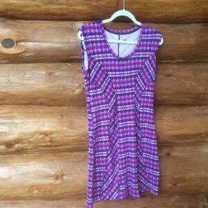 Title Nine Espionage Purple/Pink Sporty Activewear Travel Dress Size Small